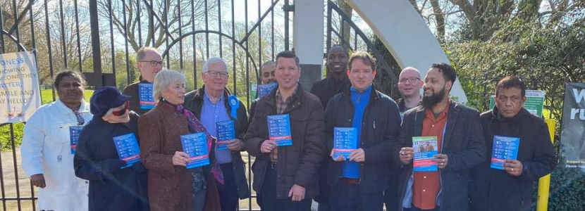 Campaigning in Jubilee Ward